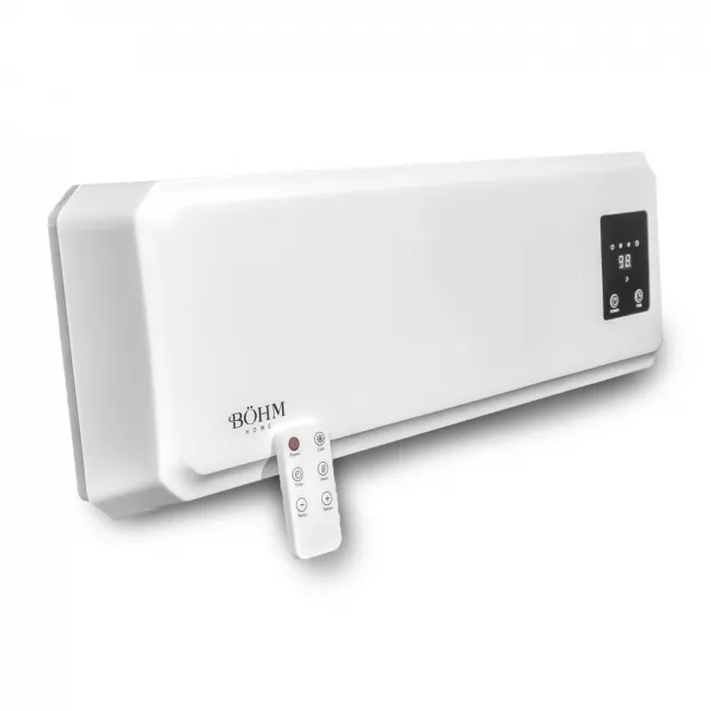 Aeroterma de perete BH2000 BÖHM, 1000/2000W, Timer 1-12 H, suprafata de incalzire 20-25 m²