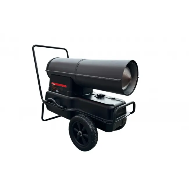 Tun de caldura pe motorina (Diesel) DRK 50 Kw cu rezervor de 40 Litri,suprafata de incalzire 240m2, consum maxim 5l/h