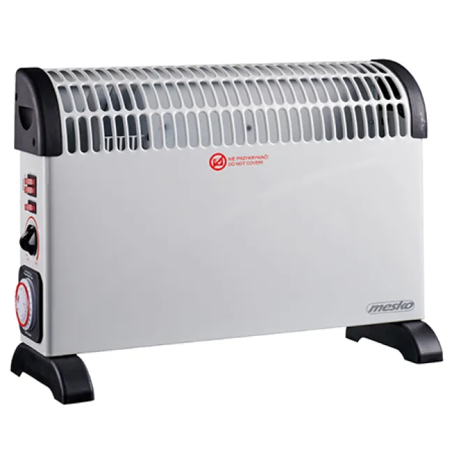 Convector Electric Mesko Ms 7741, 2000 W, 3 Nivele de Putere, Termostat Reglabil