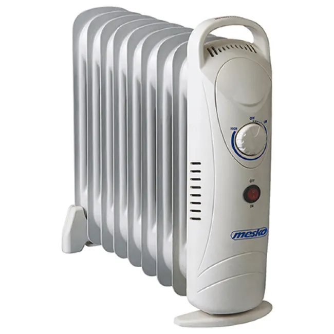 Radiator cu ulei, Mesko MS 7805, 9 elementi , electric, reglare temperatura 1000W, 230V