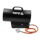 Tun de caldura pe gaz, Yato YT-99730, 15 kW, 320 m3/h, ardere directa, monofazat