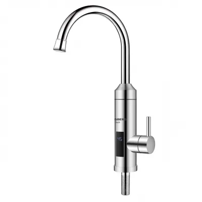 Instant apa calda, electric, tip robinet, HAUSBERG HB-F5010, digital, Inox , pentru chiuveta, 3.6 kW Instant apa calda, electric, tip robinet, HAUSBERG HB-F5010, digital, Inox , pentru chiuveta, 3.6 kW