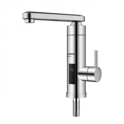 Instant apa calda, electric, tip robinet, HAUSBERG HB-F5011, digital, Inox, pentru chiuveta, 3.6 kW, IPx4 Instant apa calda, electric, tip robinet, HAUSBERG HB-F5011, digital, Inox, pentru chiuveta, 3.6 kW, IPx4