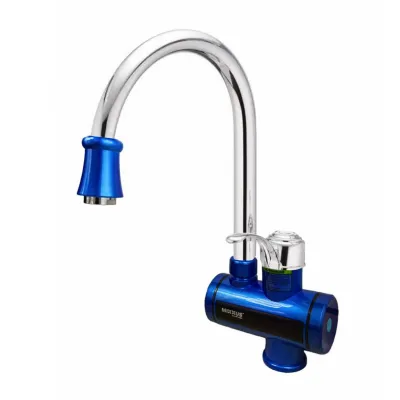 Instant apa calda, electric, tip robinet, MIXXUS Electra 240-E Blue, digital, pentru chiuveta, 3 kW Instant apa calda, electric, tip robinet, MIXXUS Electra 240-E Blue, digital, pentru chiuveta, 3 kW