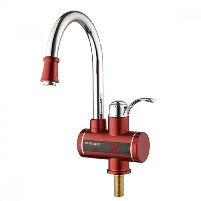 Robinet instant electric MIXXUS Electra 240-E Red, 3KW, 60 grade C Robinet instant electric MIXXUS Electra 240-E Red, 3KW, 60 grade C