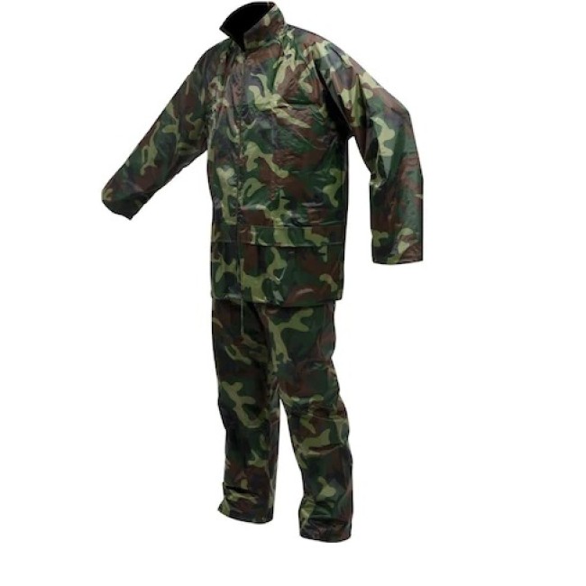Costum Impermeabil pentru Ploaie, Vorel 74647, Marimea 2XL, Camuflaj Costum Impermeabil pentru Ploaie, Vorel 74647, Marimea 2XL, Camuflaj