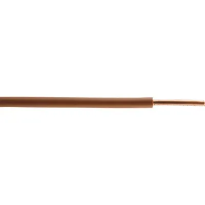 Cablu electric FY, H07V-U, 1.5 mm², 100 m, maro, cupru Cablu electric FY, H07V-U, 1.5 mm², 100 m, maro, cupru