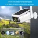 Camera de Supraveghere, WIFI cu Panou Solar IP66, HD 3MP Waterproof, ALARMA, NIGHT VISION