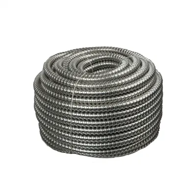 Tub Flexibil Copex Metalic Zincat Grosime 21mm, Lumgime 50 Metalic Tub Flexibil Copex Metalic Zincat Grosime 21mm, Lumgime 50 Metalic