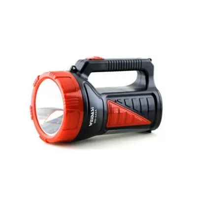 Lanterna Reincarcabila 8W, 30 SMD, 2 Surse Iluminare, Culoare Rosu/Negru