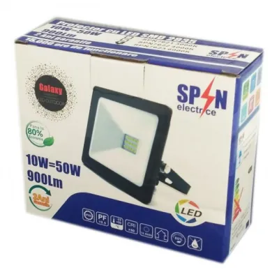 Proiector Led SMD Galaxy, 10W=50W, 6000K, Lumina Rece Proiector Led SMD Galaxy, 10W=50W, 6000K, Lumina Rece
