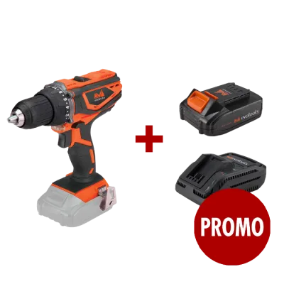 Masina de gaurit si insurubat, Evotools ONE EPTO, cu 1 acumulator, 18 V, 2 Ah, Li-Ion Masina de gaurit si insurubat, Evotools ONE EPTO, cu 1 acumulator, 18 V, 2 Ah, Li-Ion