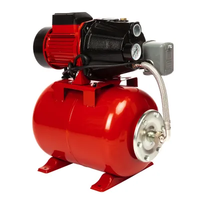 Hidrofor Swat JET125SA, 920 W, rezervor 24 litri, debit max 83 l/min, adancime max 9 m, H max 48 m, cu turbina din bronz Hidrofor Swat JET125SA, 920 W, rezervor 24 litri, debit max 83 l/min, adancime max 9 m, H max 48 m, cu turbina din bronz