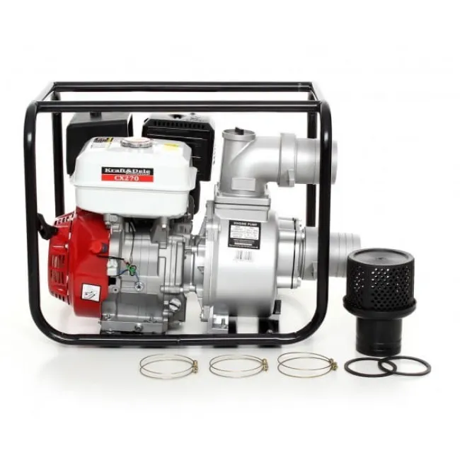 Motopompa apa, Kraft&Dele KD770, 2 Toli, 600 l/min, 6.5 CP, 4 timpi, refulare 30 m Motopompa apa, Kraft&Dele KD770, 2 Toli, 600 l/min, 6.5 CP, 4 timpi, refulare 30 m