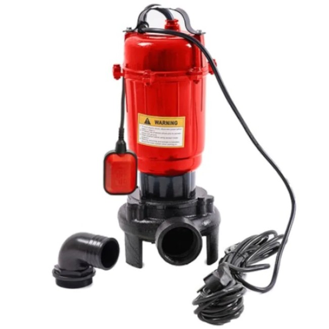 Pompa submersibila ape murdare SWAT WQD10, cu tocator + flotor, 10 mc/h, H max. 7 m, 2000 W