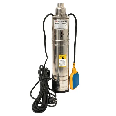 Pompa submersibila ape curate DRK QGD2 cu flotor, 3 mc/h, H max. 140 m, 750 W Pompa submersibila ape curate DRK QGD2 cu flotor, 3 mc/h, H max. 140 m, 750 W