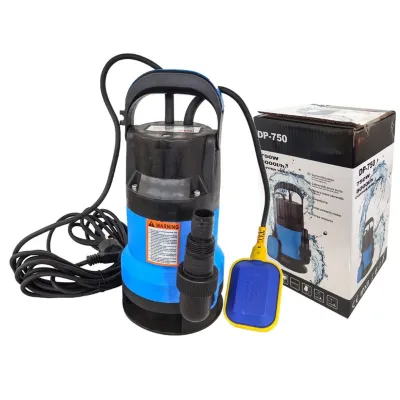 Pompa submersibila ape murdare, DDT DPD-750, cu flotor, 6000 l/h, H max. 7 m, 750 W