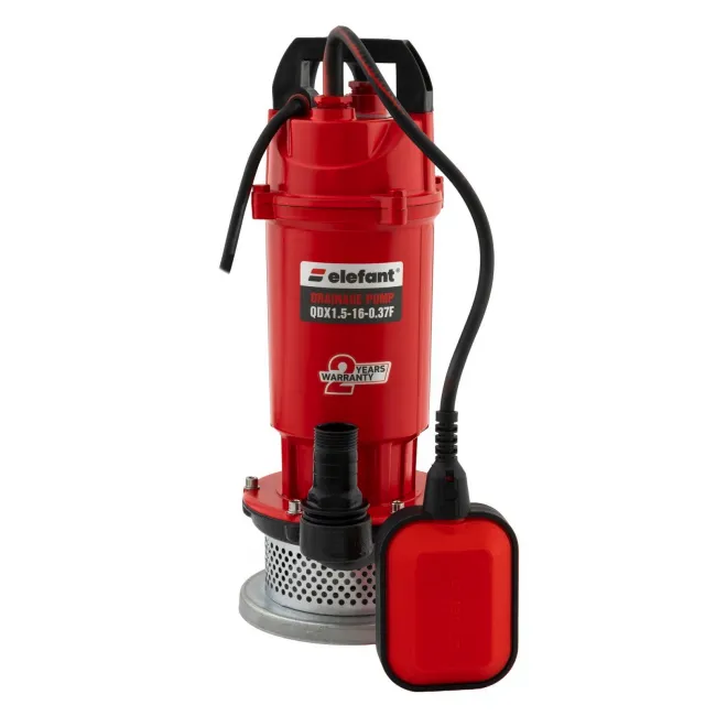 Pompa submersibila, Aquatic Elefant QDX-16 cu flotor, 370 W, H refulare 16m, 100 l/min, 1Tol