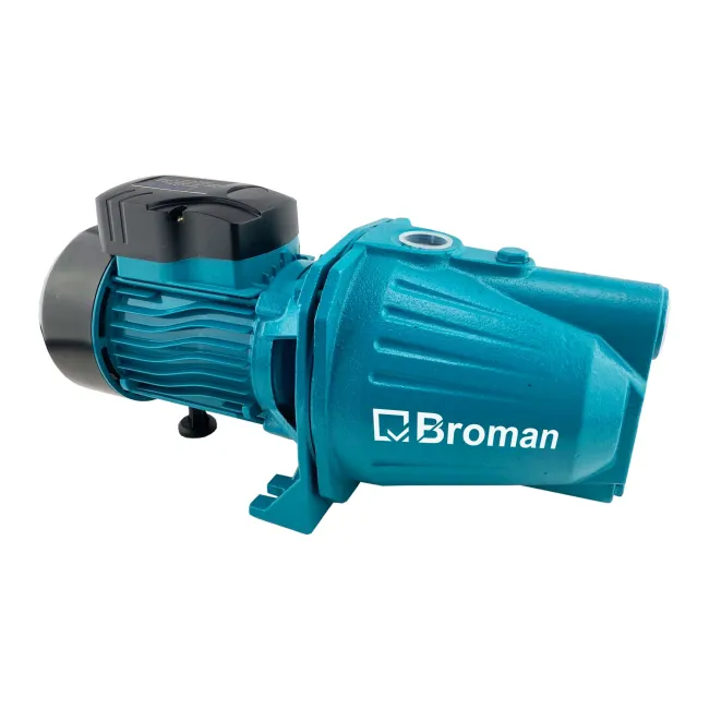 Pompa hidrofor Broman JET100L, 1800 W, 60 l/min, refulare 48 m, aspiratie 9 m, corp fonta