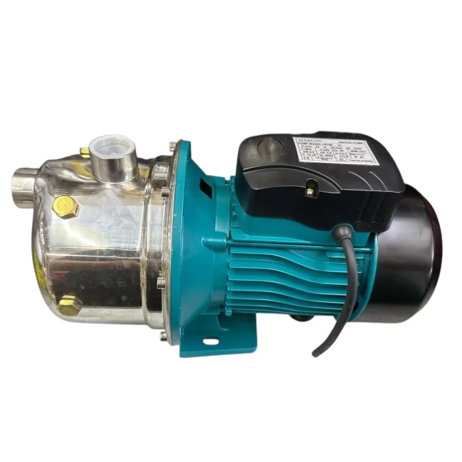Pompa hidrofor HARCOV JS100, 2200 W, 50 l/min, refulare 44m, aspiratie 8m, corp fonta, cap inox Pompa hidrofor HARCOV JS100, 2200 W, 50 l/min, refulare 44m, aspiratie 8m, corp fonta, cap inox