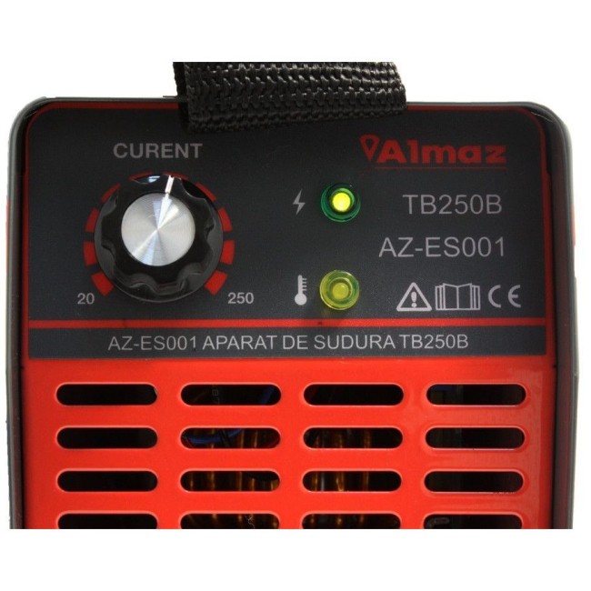 Aparat de sudura tip invertor Almaz 250A, AZ-ES001, electrod 1.6-4mm, accesorii incluse