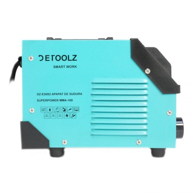 Aparat de sudura invertor DETOOLZ DZ-ES002, 8,1 kVA,  diametru electrod 1,6-5mm