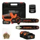 Drujba cu acumulator, Haina H-1253, 2 baterii 48 V Li-ion, 4 AH, 3200 RPM, lungime sina 30 cm Drujba cu acumulator, Haina H-1253, 2 baterii 48 V Li-ion, 4 AH, 3200 RPM, lungime sina 30 cm