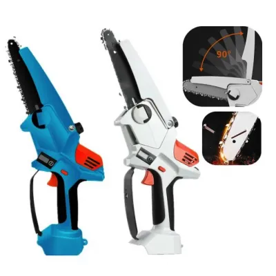 Mini drujba cu acumulator, 36 V, 8 Ah, 1 baterie, valiza transport, afisaj LED, Lama 6 Inch