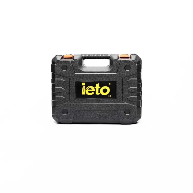 Mini drujba cu acumulator, Ieto HD 315, 21 V, 6 Ah, 2 baterii, valiza transport, lama 6'' + lant rezerva Mini drujba cu acumulator, Ieto HD 315, 21 V, 6 Ah, 2 baterii, valiza transport, lama 6'' + lant rezerva