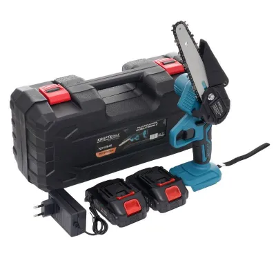 Mini drujba cu acumulator, Kraft&Dele KD10646, 21 V, 2 Ah, 2 baterii, valiza transport, lama 6''