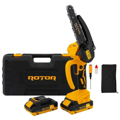 Mini drujba cu acumulator, Rotor RMC21-6, 2 Acumulatori, 21V, 2Ah, 450W