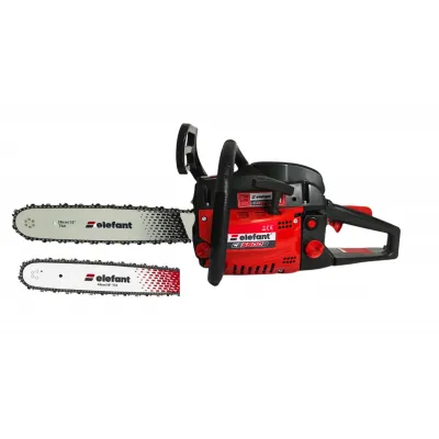 Drujba pe Benzina ELEFANT CS5800B 4 kW, 5,5 CP, 3400 RPM, 2 Lame si 2 Lanturi (40 si 45 cm)