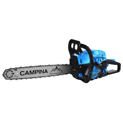 Drujba / motofierastrau pe benzina Campina CCS5600A, lungime sina 40 cm, 3.8 CP, 2.8 kW, 6.7 kg Drujba / motofierastrau pe benzina Campina CCS5600A, lungime sina 40 cm, 3.8 CP, 2.8 kW, 6.7 kg