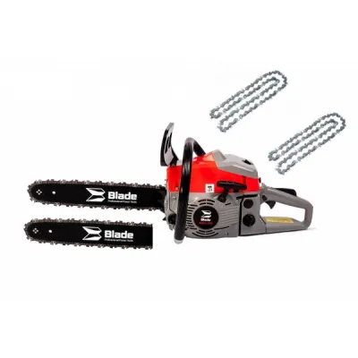 Drujba / motofierastrau pe benzina Blade 5200, lungime sina 40 cm, 3.1 CP, 2.2 KW, 6.1 kg, 2 lame, 2 lanturi Drujba / motofierastrau pe benzina Blade 5200, lungime sina 40 cm, 3.1 CP, 2.2 KW, 6.1 kg, 2 lame, 2 lanturi