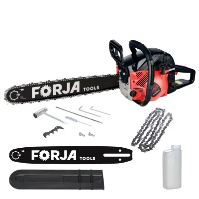 Drujba / motofierastrau pe benzina Forja Tools FCS6800A, lungime sina 45 cm, 5.5 CP, 4.1 KW, 2 lame, 2 lanturi Drujba / motofierastrau pe benzina Forja Tools FCS6800A, lungime sina 45 cm, 5.5 CP, 4.1 KW, 2 lame, 2 lanturi