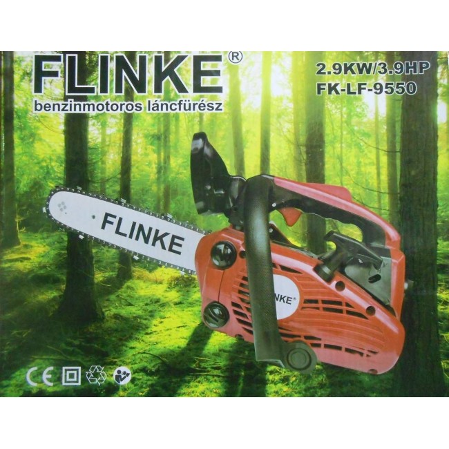Drujba / motofierastrau pe benzina Flinke FK-LF-9550, lungime sina 30 cm, 3.9 CP, 2.9 kW, 3.7 kg
