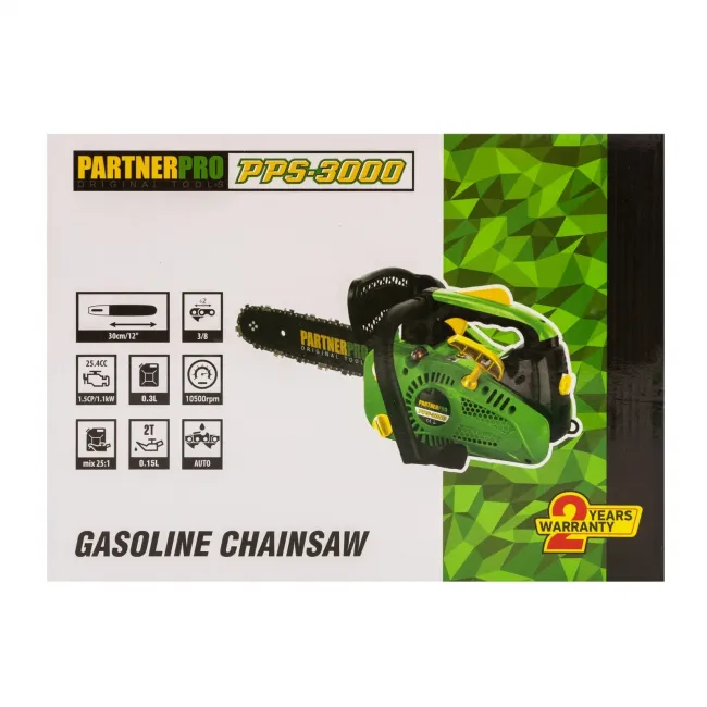 Drujba / motofierastrau pe benzina Partner Pro PPS-3000, lungime sina 30 cm, 1.5 CP, 1.1 kW, 3.5 kg