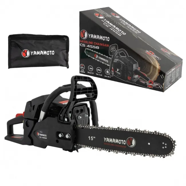 Drujba / motofierastrau pe benzina Yamamoto CS-4552, lungime sina 40 cm, 4.0 CP