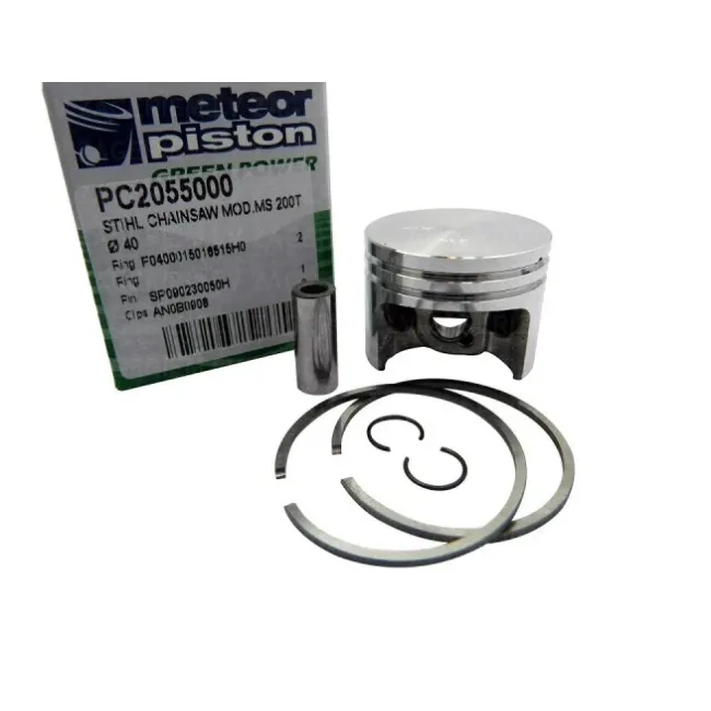 Kit piston compatibil pentru drujba Stihl MS 200, 200T (40 mm) Meteor Italia