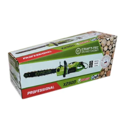 Fierastrau electric cu lant Craft-Tec X2900, lungime sina 40 cm, 2900 W Fierastrau electric cu lant Craft-Tec X2900, lungime sina 40 cm, 2900 W