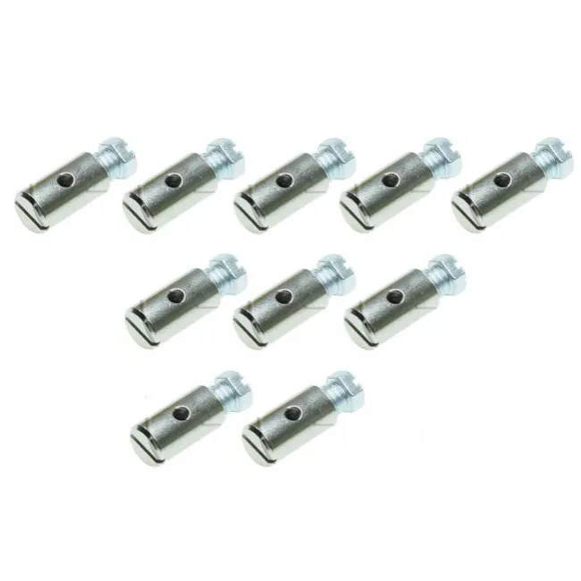 Set 10 buc capat cablu acceleratie / frana (universal) 8x15mm