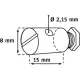 Set 10 buc capat cablu acceleratie / frana (universal) 8x15mm