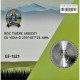 Disc cu Dinti Vidia 255x25.4x40T Special pentru Arbusti, pentru motocoasa, Micul Fermier GF-1521