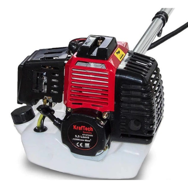 Motocoasa de Umar pe Benzina KRAFTECH RQ-580, 5.5 CP, 12.500 RPM, 8 Accesorii Motocoasa de Umar pe Benzina KRAFTECH RQ-580, 5.5 CP, 12.500 RPM, 8 Accesorii