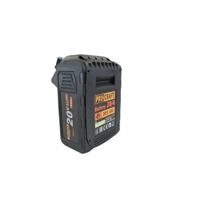 Acumulator Procraft Li-Ion, 20 V, 4 Ah