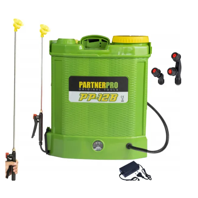 Pompa de stropit cu acumulator PARTNERPRO, rezervor 12L