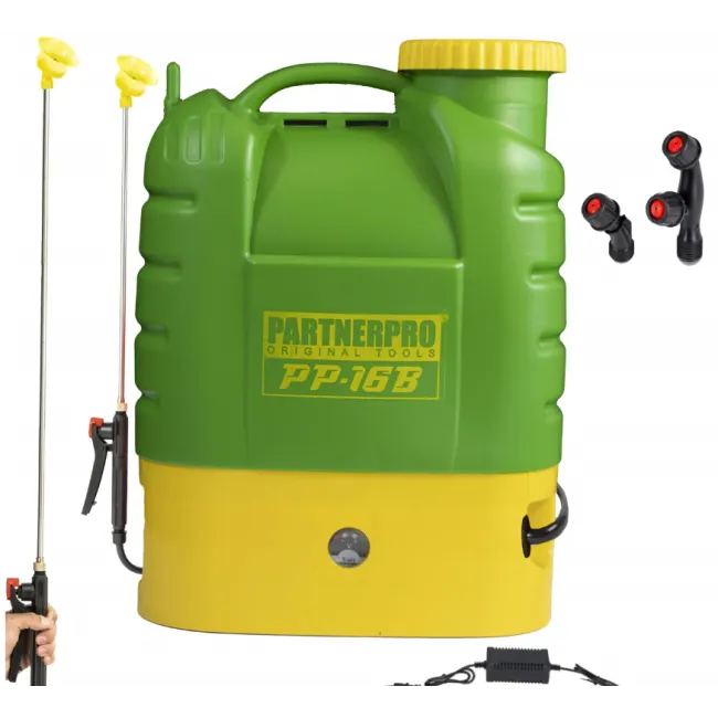 Pompa de stropit cu acumulator PARTNERPRO, rezervor 16L