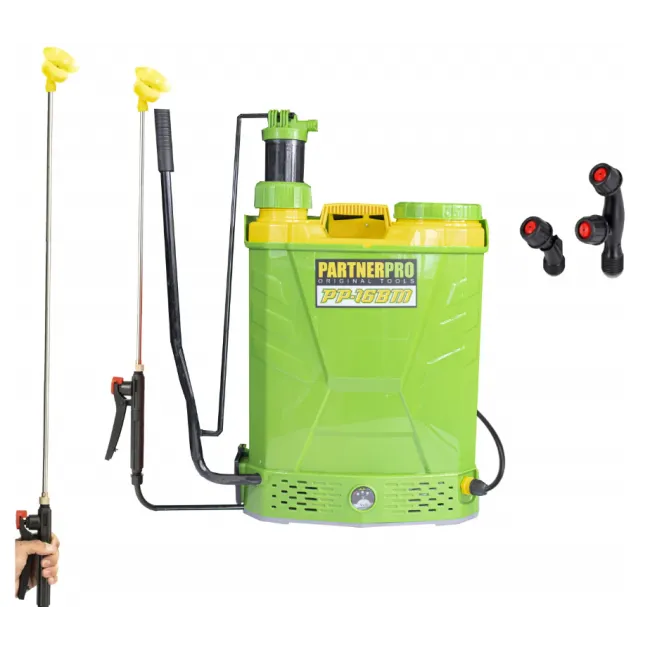 Pompa de stropit cu acumulator 2 in 1 PARTNERPRO, rezervor 16l