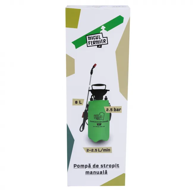 Pompa de stropit manuala, Micul Fermier 8L
