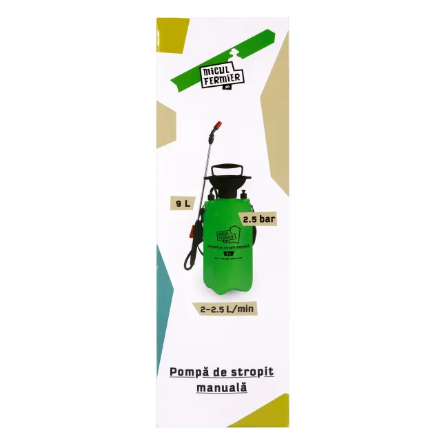 Pompa de stropit manuala, Micul Fermier 9L